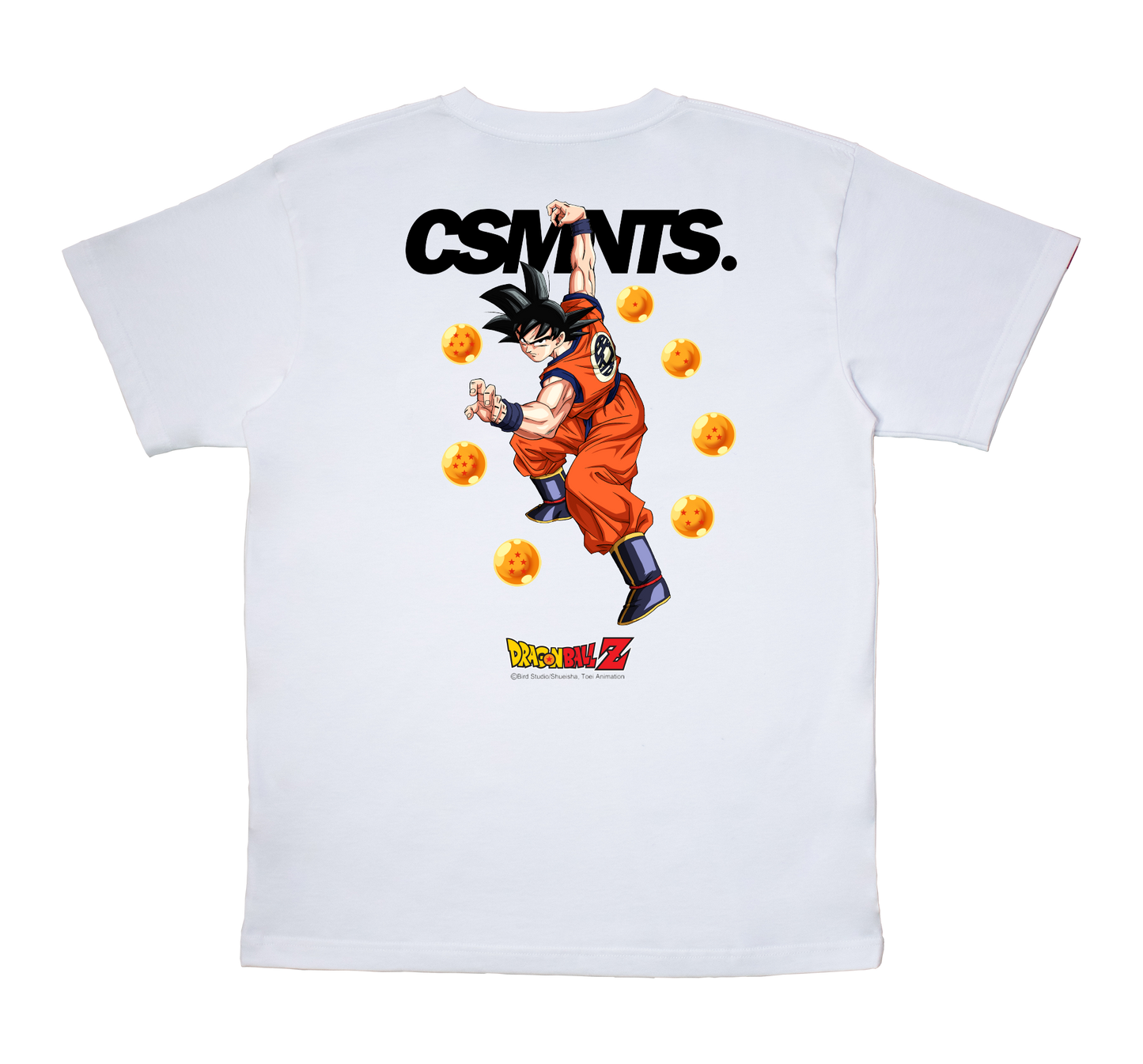 Cosmonauts X Dragon Ball Z Goku Charge White Tee