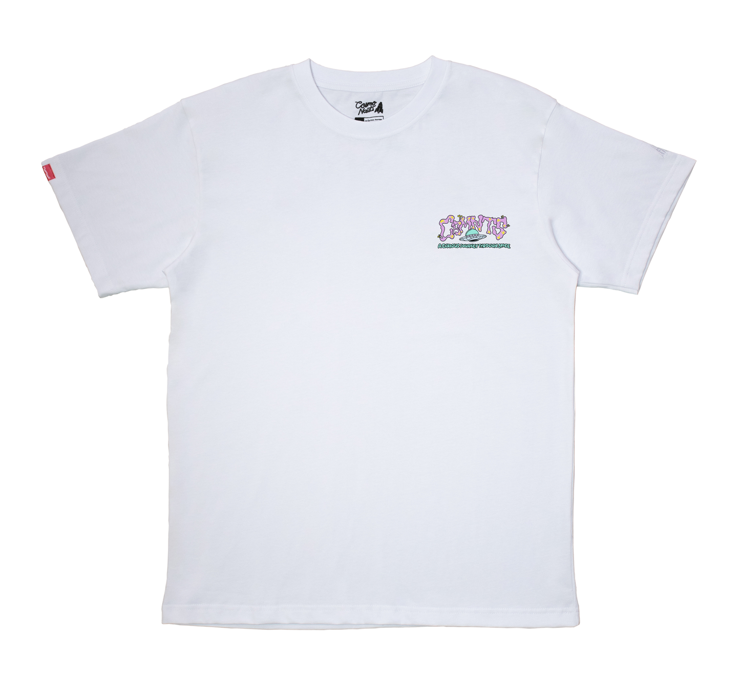 Cosmonauts Here 4 The Snacks White Tee