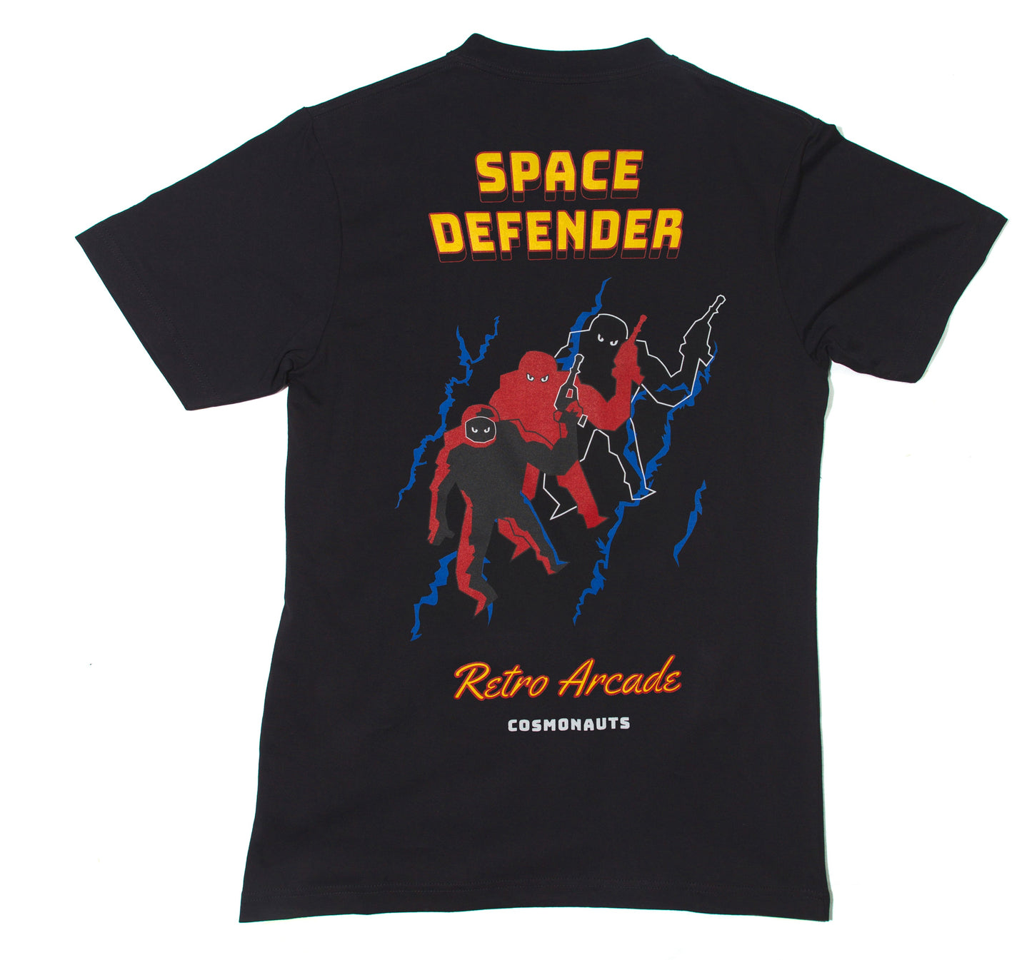 Cosmonauts Space Defender Black Tee