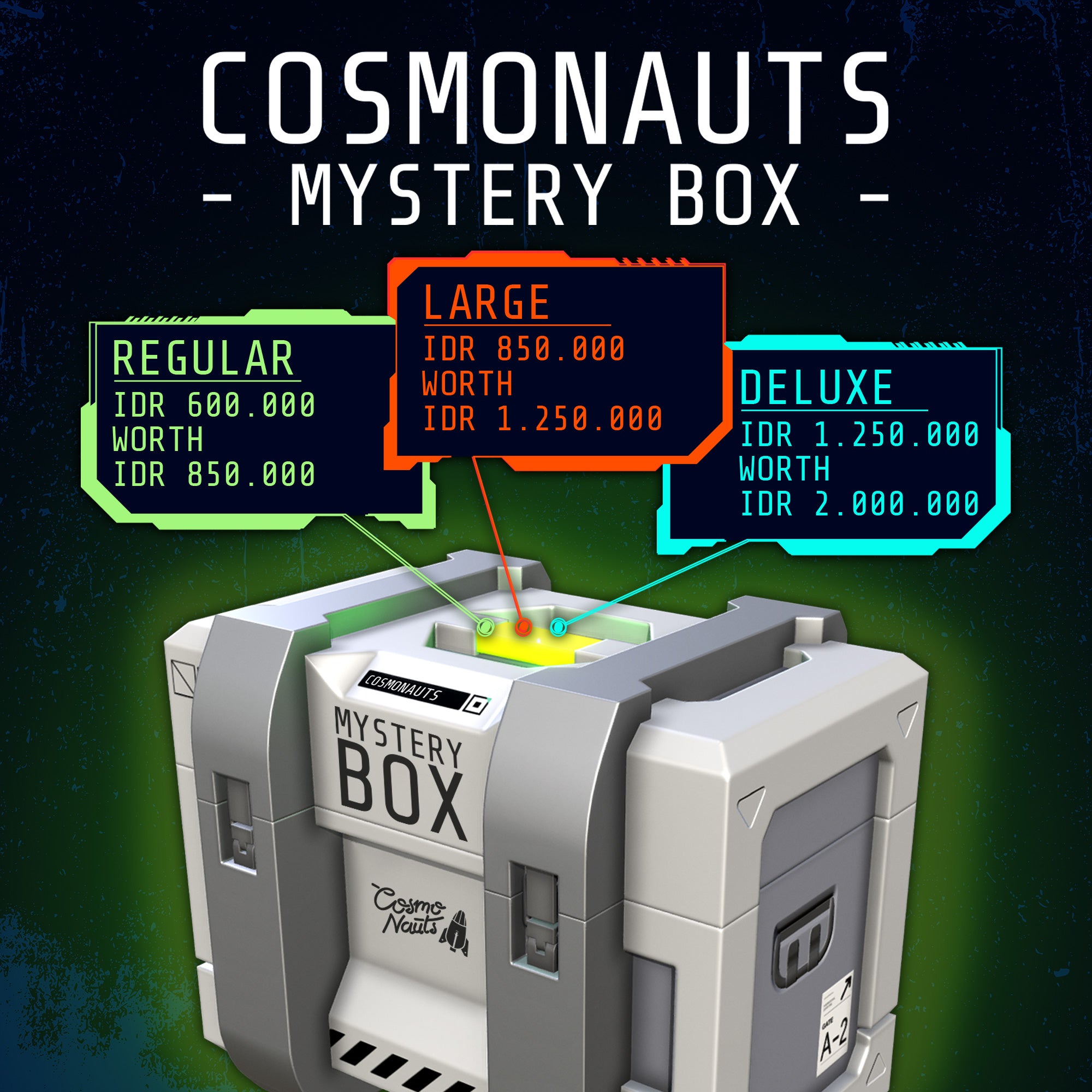 Mystery Box Cosmonauts Limited Edition