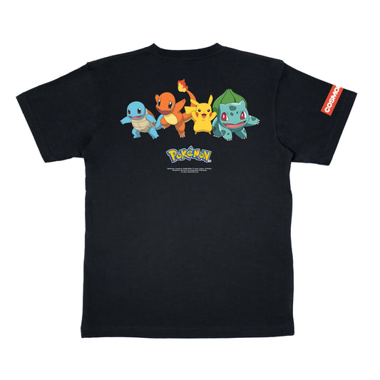 Cosmonauts X Pokemon - Charmender Group Black Tee