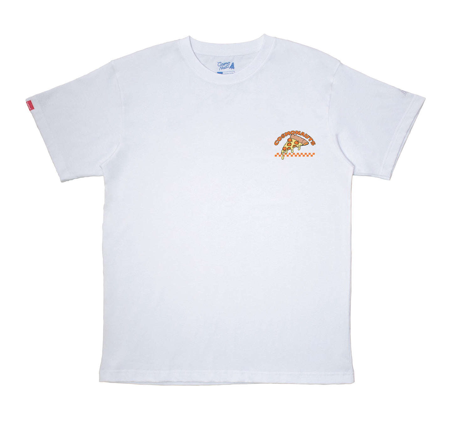 Cosmonauts - Pizza  Delivery White Tee