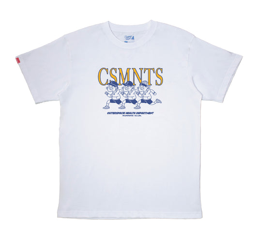 Cosmonauts - Running Club White Tee