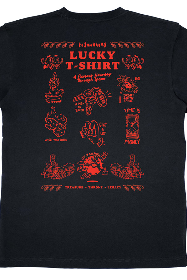 Lucky Black Tee