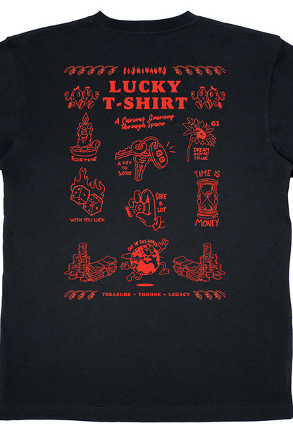 Lucky Black Tee