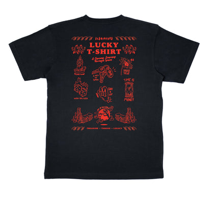 Lucky Black Tee