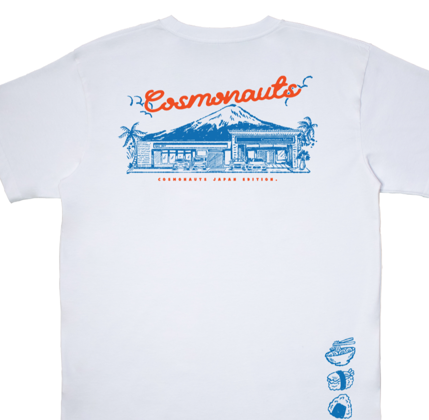 Cosmonauts Tokyo Edition White Tee