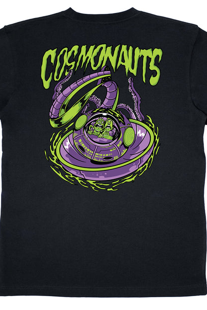 Cosmonauts Vortex Black Tee