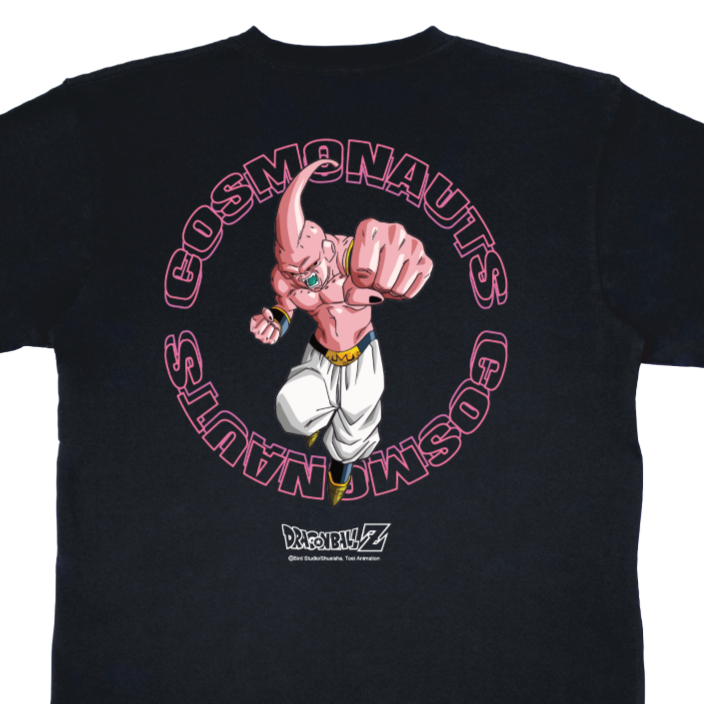 Cosmonauts Dragon Ball Z Part II - Kid Buu Black Tee