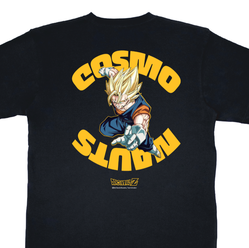 Cosmonauts Dragon Ball Part II - Super Vegito Black Tee