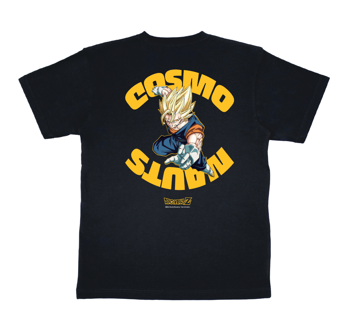 Cosmonauts Dragon Ball Part II - Super Vegito Black Tee