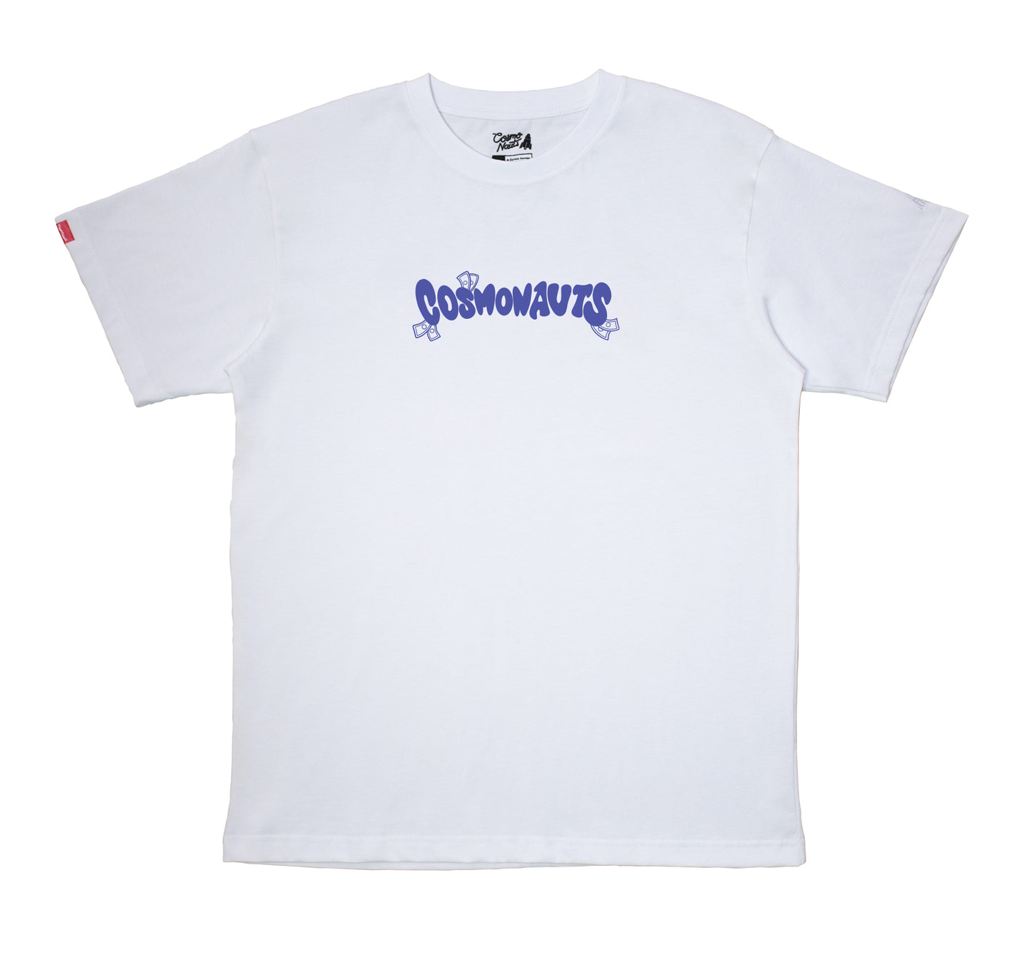 Cosmonauts Living Large White Tee