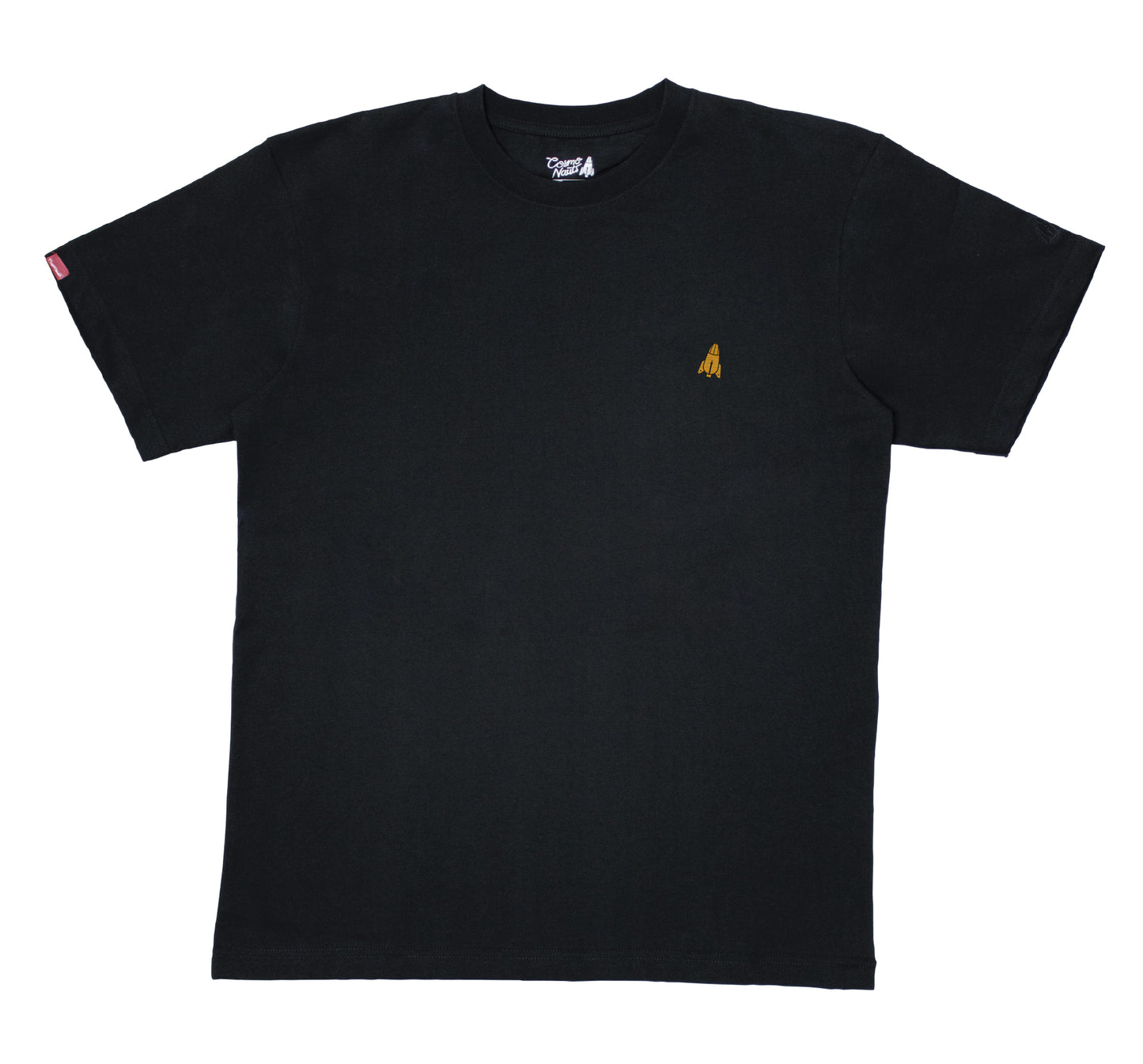 Cosmonauts Basic Black Logo Tee