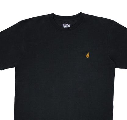 Cosmonauts Basic Black Logo Tee