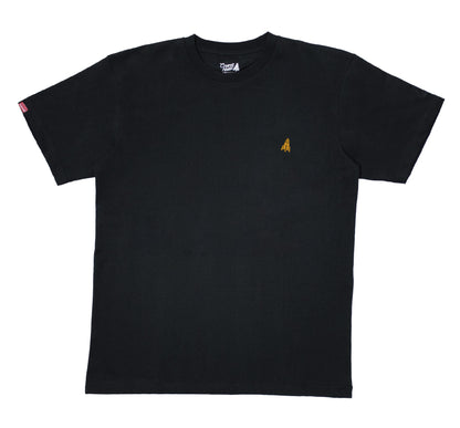 Cosmonauts Basic Black Logo Tee