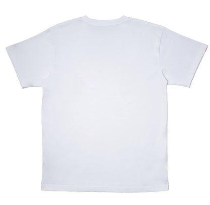 Cosmonauts Basic White - Logo Blue Tee