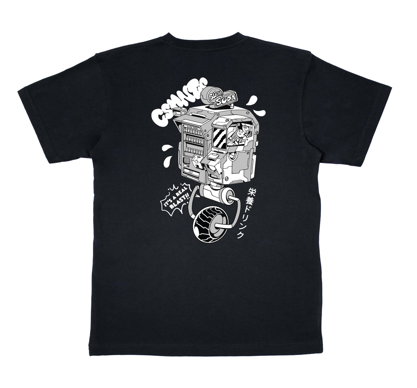 Cosmonauts Dispenser Black Tee