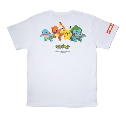 Cosmonauts X Pokemon - Charmender Group White Tee