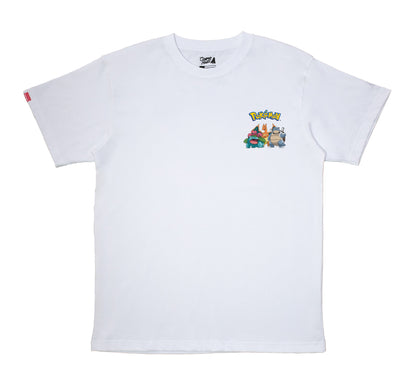 Cosmonauts X Pokemon - Blastoise Group White Tee