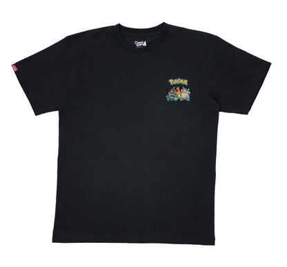 Cosmonauts X Pokemon - Blastoise Group Black Tee