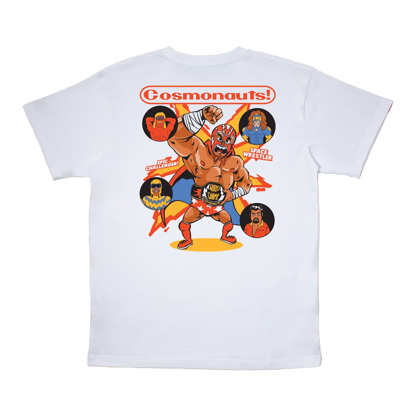 Cosmonauts - Wrest Lemania White Tee