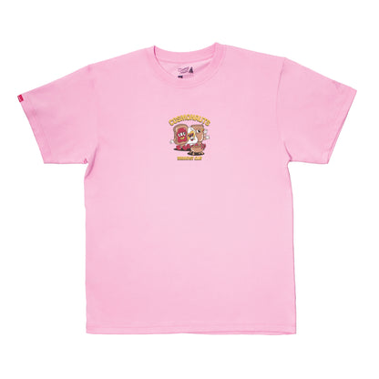 Cosmonauts - Breakfast Club Pink Tee