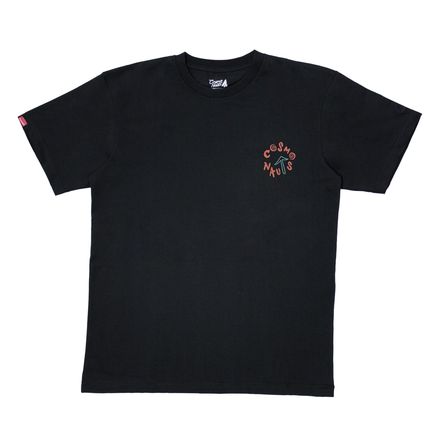 Cosmonauts - Wheel Of Fortune Black Tee