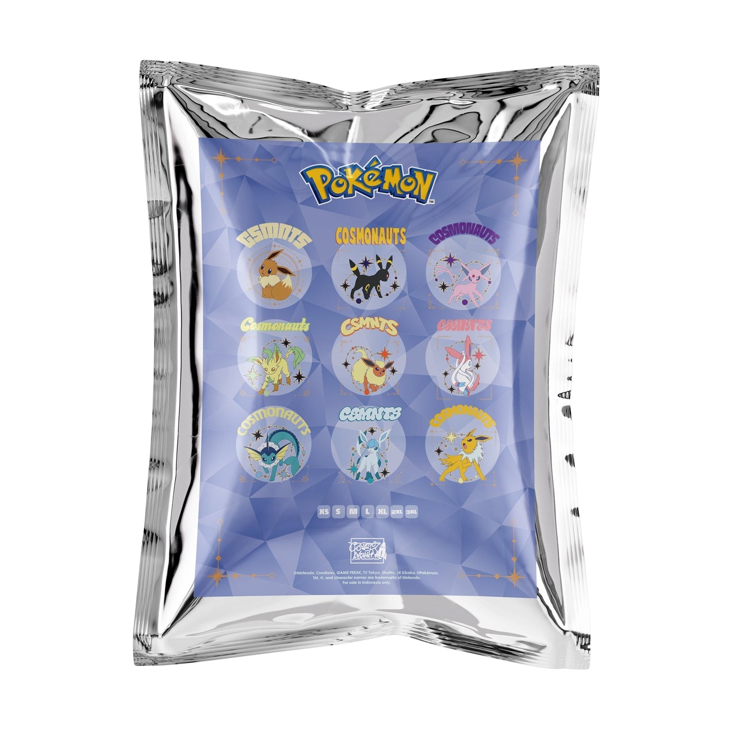 Cosmonauts X Pokemon V3 Eevee Evolution Booster Pack