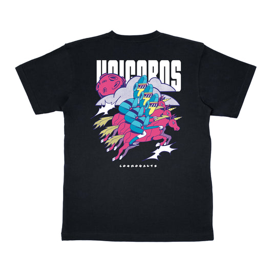 Cosmonauts - Unicorns Black Tee