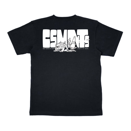 Cosmonauts - Reverse Black Tee