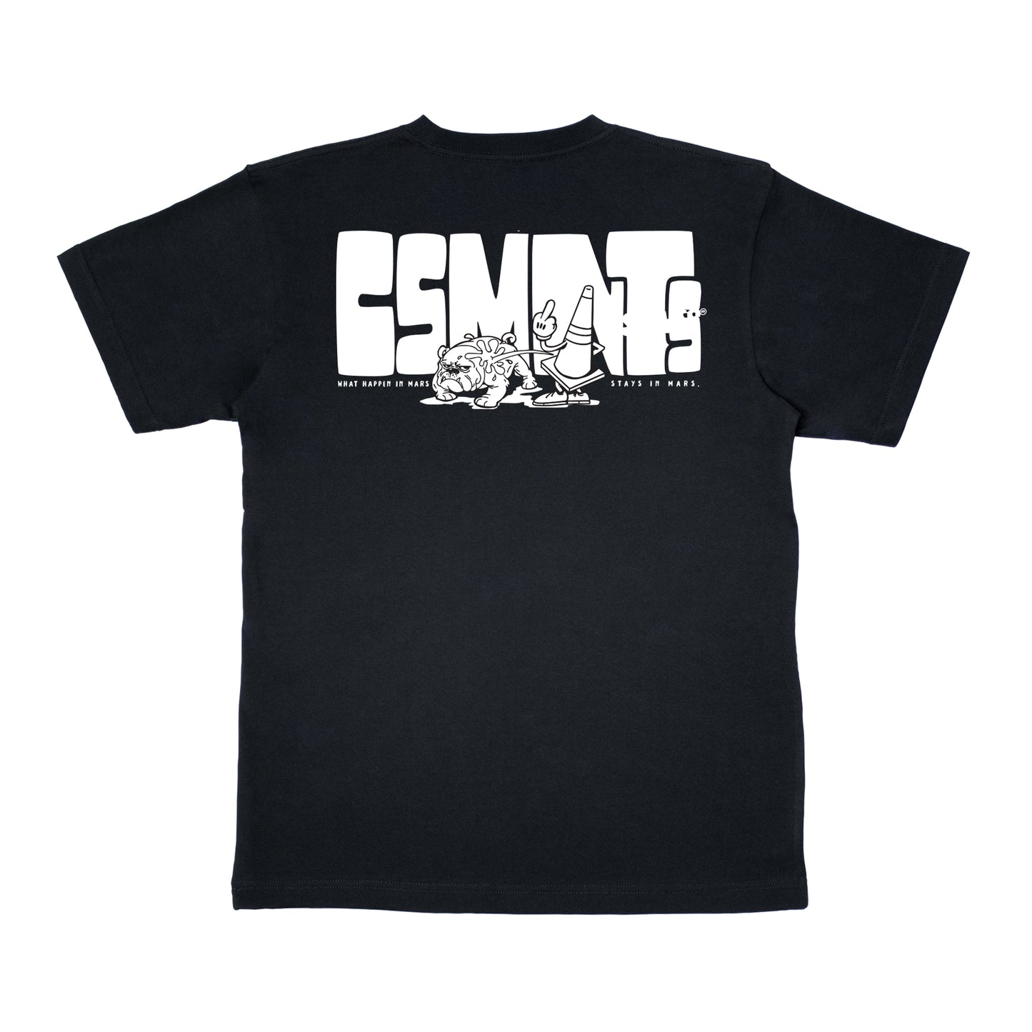 Cosmonauts - Reverse Black Tee