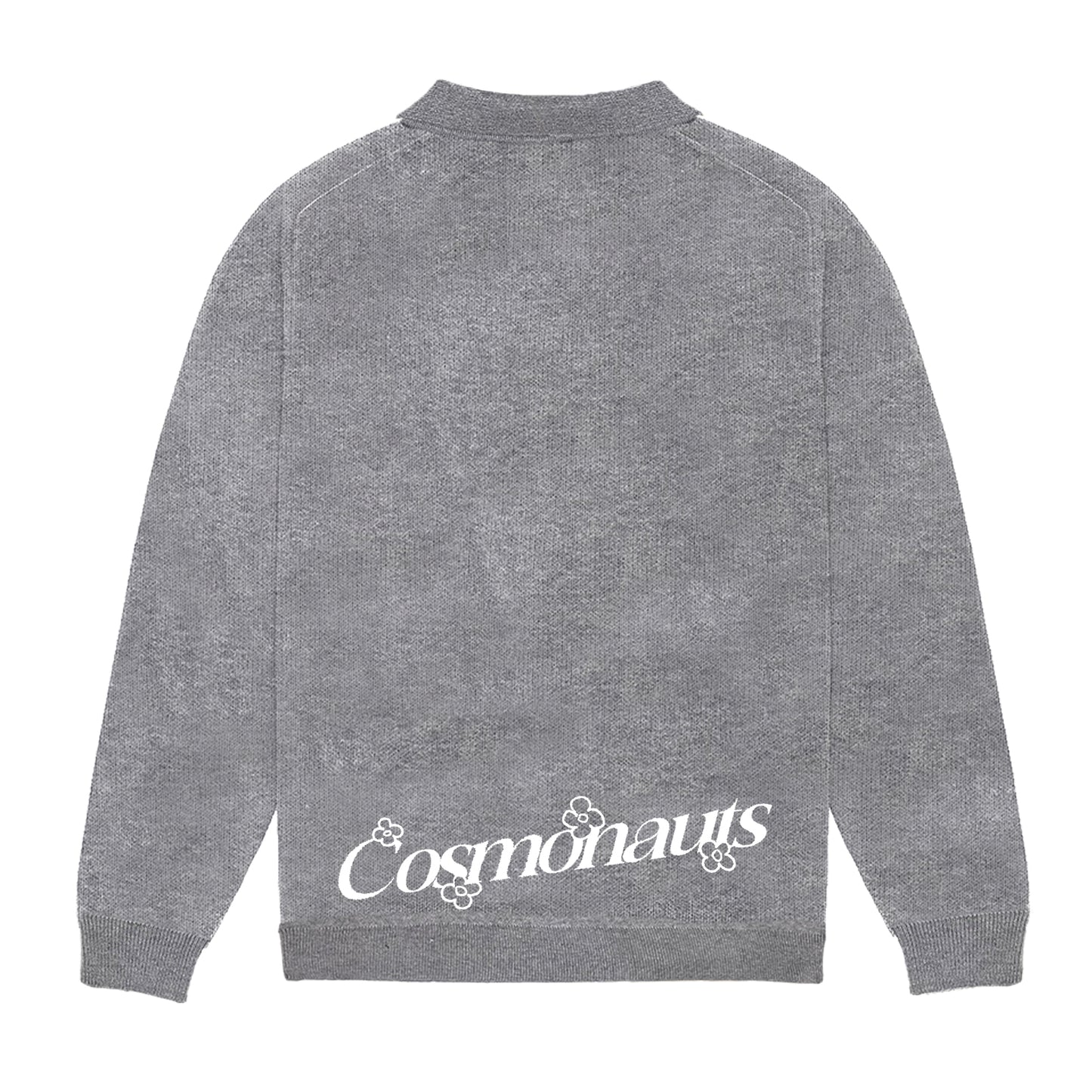 Cosmonauts - Polo Flower Grey