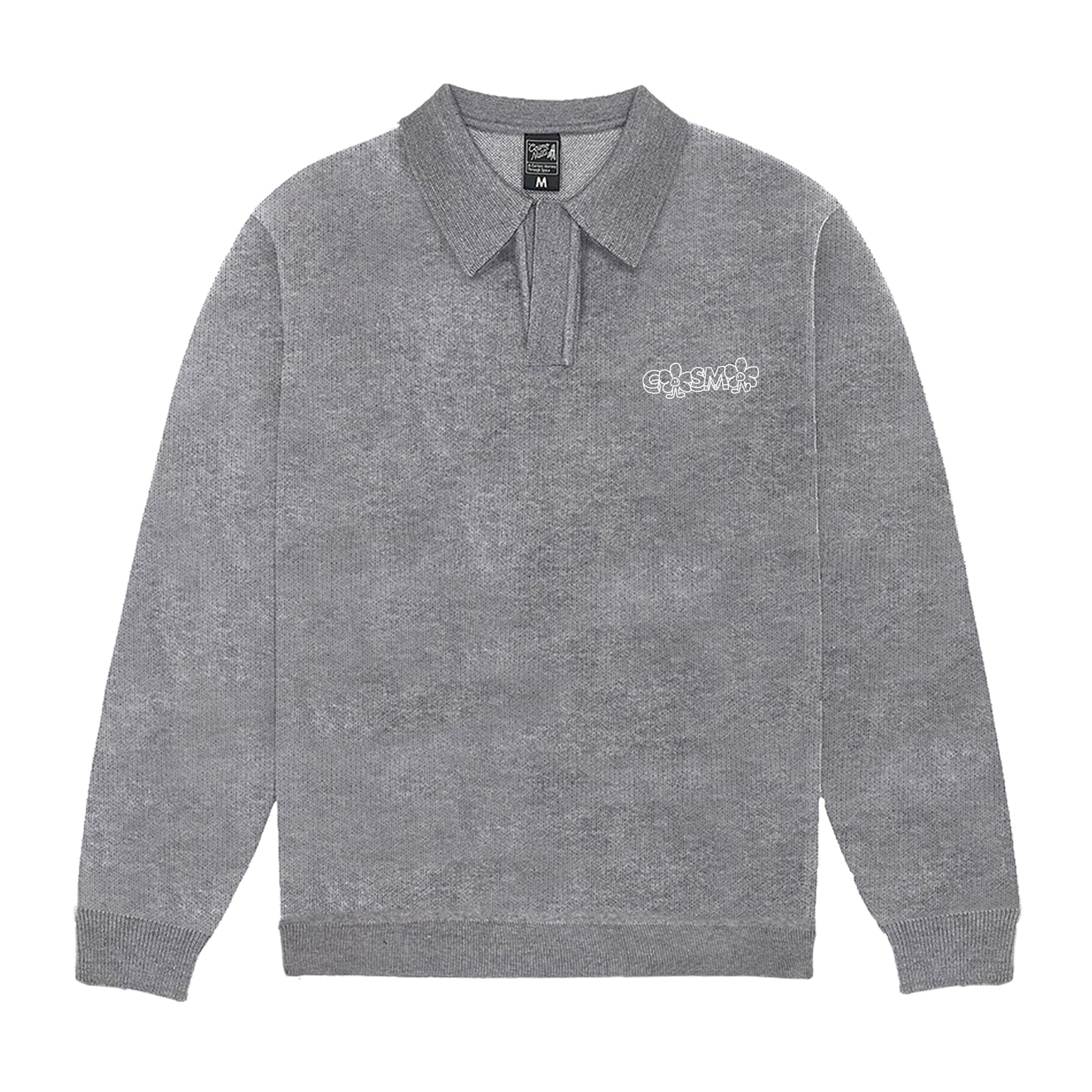 Cosmonauts - Polo Flower Grey