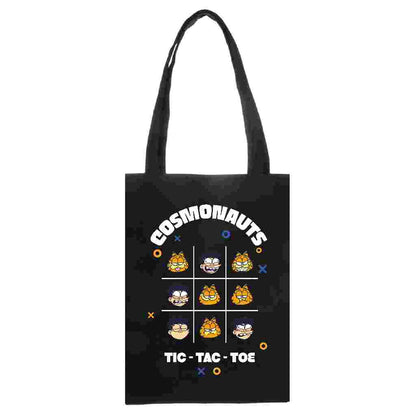 Cosmonauts X Garfield X Sijuki Tic Tac Toe - Totebag